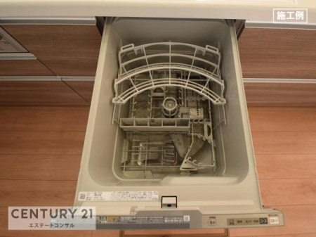 キッチン　食器洗浄乾燥機付きシステムキッチン
