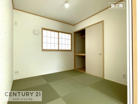 和室　施工例　和室