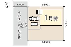 区画図　-