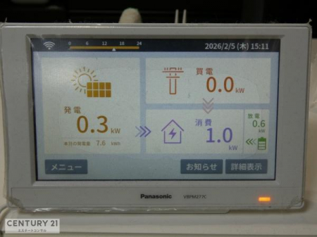 ���̑��@���z���p�l�����ځB���d�ғ����Ō��M��������钆�A�o�ϓI�ɑ叕����ł��B